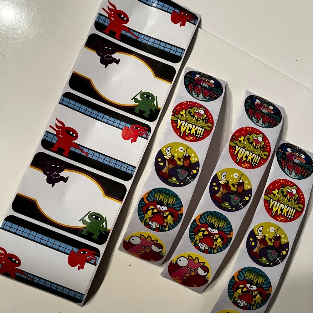 Stickers!  (Ninjas and Gross!)‎ (new)